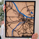 EPICPRODUCTION 3D mapa grada "beograd" (сrna,velika) | ePonuda.com