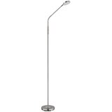 Globo 58504SN - LED podna lampa SILVIO sa dodirnim prigušivačem LED/6,5W/230V mat hrom Cene