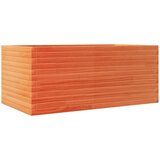 Vrtna sadilica voštano smeđe boje 110x60x45,5 cm od borovine | shoptok.hr