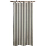 Really Nice Things Siva zavesa Linen Cuture Cortina Hogar Grey Stripes Cene