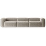 Cosmopolitan Design Bež sedežna garnitura iz rebrastega žameta 364 cm Bergano – | Shoptok.si