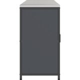 vidaXL Kuhinjski komplet za shranjevanje s polico Drugo 3 pcs Antracitna | Shoptok.si