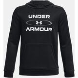 Under Armour Sweatshirt UA Armour Fleece Graphic HD-BLK - Guys Cene