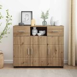  Drveni ormar s ladicama Umjetnički hrast 88,5 x 30,5 x 73 cm | shoptok.hr