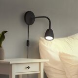 solight WO54-B - LED prigušiva zidna lampica LED/4W/230V crna | Eponuda.com