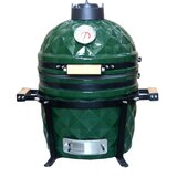  Keramični žar Kamado Pro 15″ Diamond - temno zelen Cene