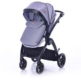Lorelli ADRIA Kolica Grey 2u1 SET: Košara + Putna Torba + Zimska Navlaka (do 15 kg) | shoptok.hr