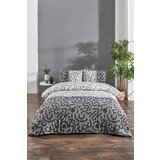 Hanah home komplet posteljine Doodle, 160x220cm, Siva Cene