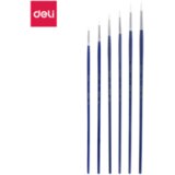 Deli ČETKICA UMETNIČKA OKRUGLA BELA BR 4 SET 1/6 EC281-4 | Eponuda.com