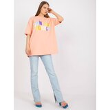 FANCY T-shirt-FA-TS-7733.91P-Peach | Shoptok.si