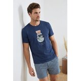 Trendyol muški set Tmnss26Pt00013, Indigo-Plava Cene