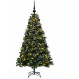  Umjetno božićno drvce s kuglicama 120 cm 150 LED lampica | shoptok.hr