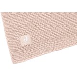 Jollein dekica celoletna 75x100cm basic knit wild rose | Shoptok.si