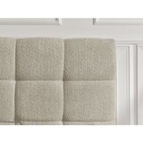 Bobochic Paris Bež podstavljeni tapecirani/od iverice bračni krevet s prostorom za odlaganje s podnicom 160x200 cm Kumo – | shoptok.hr