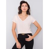 BASIC Feel Good T-shirt-RV-TS-6551.06-light pink | Shoptok.si
