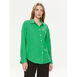 GAP Srajca 885282-02 Zelena Relaxed Fit