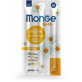 Monge soft sticks kitten poslastica za mačiće, pastrmka sa kamilicom, 15g Cene