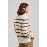 Marisse Striped Turtleneck Sweater | shoptok.hr