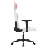  Masažna igraća stolica bijelo-ružičasta od umjetne kože | shoptok.hr