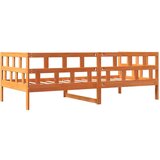  Dnevni krevet voštano smeđi 80 x 200 cm od masivne borovine | shoptok.hr