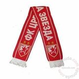 Crvena Zvezda žakard šal FK Red zvezda Z4E1090 | ePonuda.com