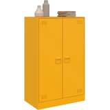  Komoda boja senfa 67 x 39 x 107 cm čelični | Eponuda.com