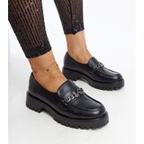 VINCEZA Black moccasins with leather insole | shoptok.hr