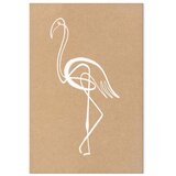  Slika - White Flamingo (1 Part) Vertical 80x120 Akustična | shoptok.hr