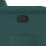  Naslanjač iz temno zelenega blaga | Shoptok.si