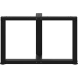  Noge za klub stolić T-oblika 2 kom Crne 70x25x(42-43) cm Čelik | shoptok.hr