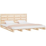  Okvir kreveta bez madraca 200 x 200 cm od masivne borovine | shoptok.hr