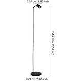 Eglo 901865 - Stojeća lampa RIGOMAGNO 1xGU10/5W/230V crna | Eponuda.com