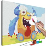 Slika za samostalno slikanje - Cute Monster 60x40 Cijene
