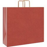  Papirnate vrećice 250 kom s ručkama crvene 54x15x49 cm | shoptok.hr