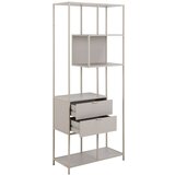 Actona Siv regal 77x185x35 cm Seaford – | Shoptok.si