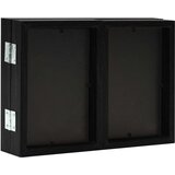 vidaXL Trodijelni okvir za fotografije crni 22 x 15 cm + 2x (10x15 cm) | shoptok.hr