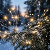 Brilagi LED spoljni božićni lanac 300xLED 7m IP44 topla bela vatromet | Eponuda.com