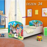  dečiji krevet drveni 140x70 cm i gratis dušek 45 dezena | Eponuda.com