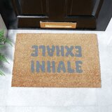 Artsy Doormats Otirač od kokosovih vlakana 40x60 cm Inhale Exhale – | shoptok.hr