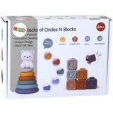  Edukativni set za slaganje piramide - Teddy Bear | shoptok.hr