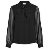Vila Topi & Bluze Top Daliana Kika - Black Beauty Črna Cene