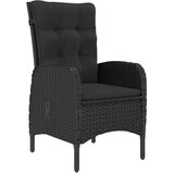  5-dijelni vrtni blagovaonski set crni | shoptok.hr