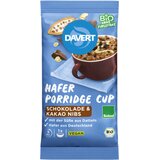Davert Bio Porridge-Cup čokolada s kakao nibsima - 65 g Cijene