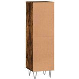 vidaXL kupaonski ormarić dimljeni hrast 30x30x100 cm konstruirano drvo | shoptok.hr