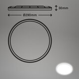 BRILO plafonjera led 18 w 2400 lm 4000 k senzor o | shoptok.hr