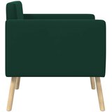  Ukrasna fotelja Tamnozelena Baršun | shoptok.hr