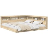  Krevet s policama sonoma hrast 180 x 200 cm Konstruirano drvo | shoptok.hr