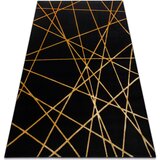 RugsX Preproge Preproga GLOSS sodobni 406C 86 stilski, 240x330 cm Črna | Shoptok.si