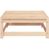  Sofa bez naslona za ruke s tabureom od masivne borovine | shoptok.hr