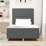  posteljni okvir temno siv 120x200 cm tkanina, (22049326) | Shoptok.si